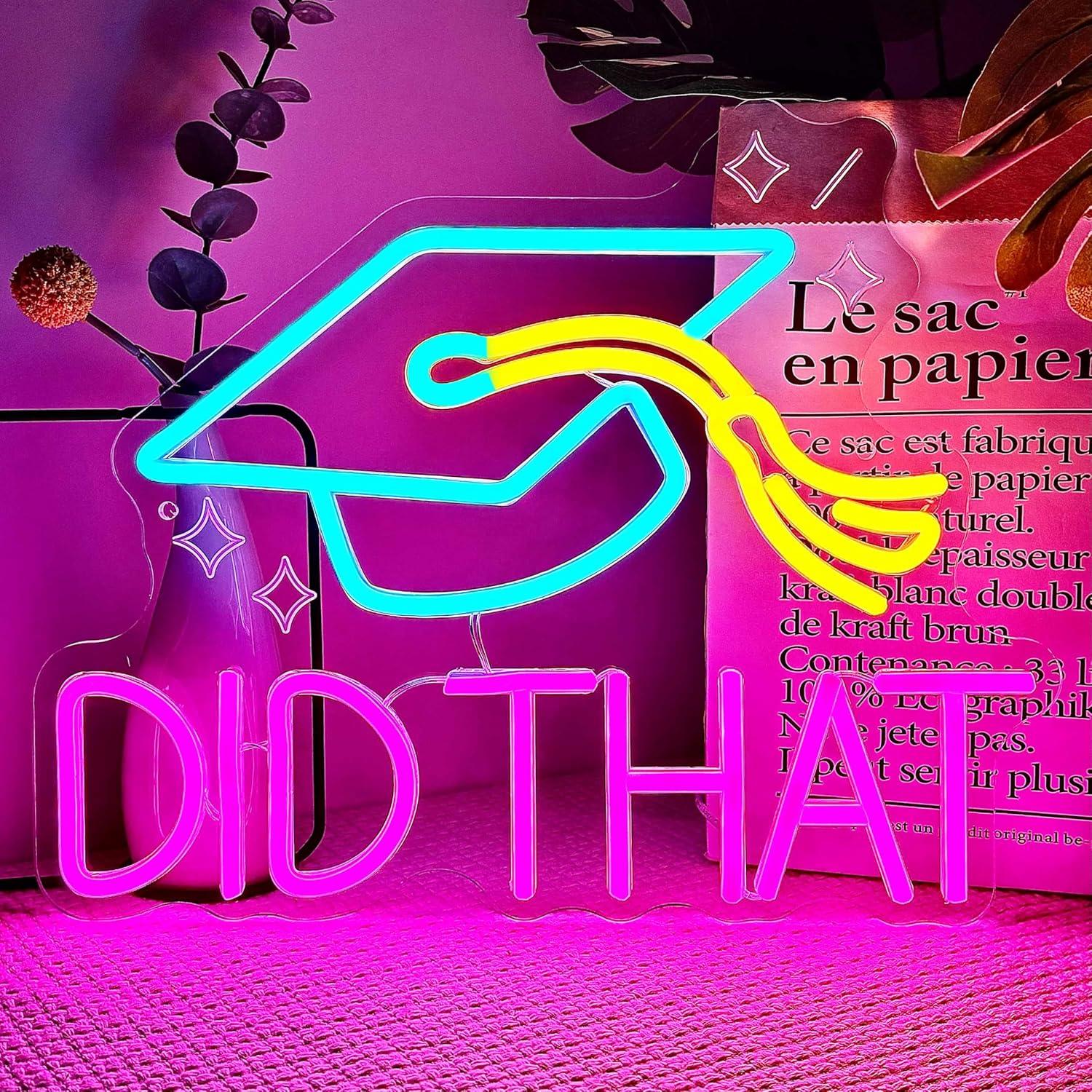 ป้ายไฟนีออนรูปงานรับปริญญา ไฟ  - Neon Sign Party บทวิจารณ์และราคา