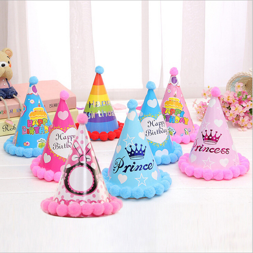 หมวกปาร์ตี้วันเกิดลายเค้ก 12 ช - Party Hat Cone บทวิจารณ์และราคา