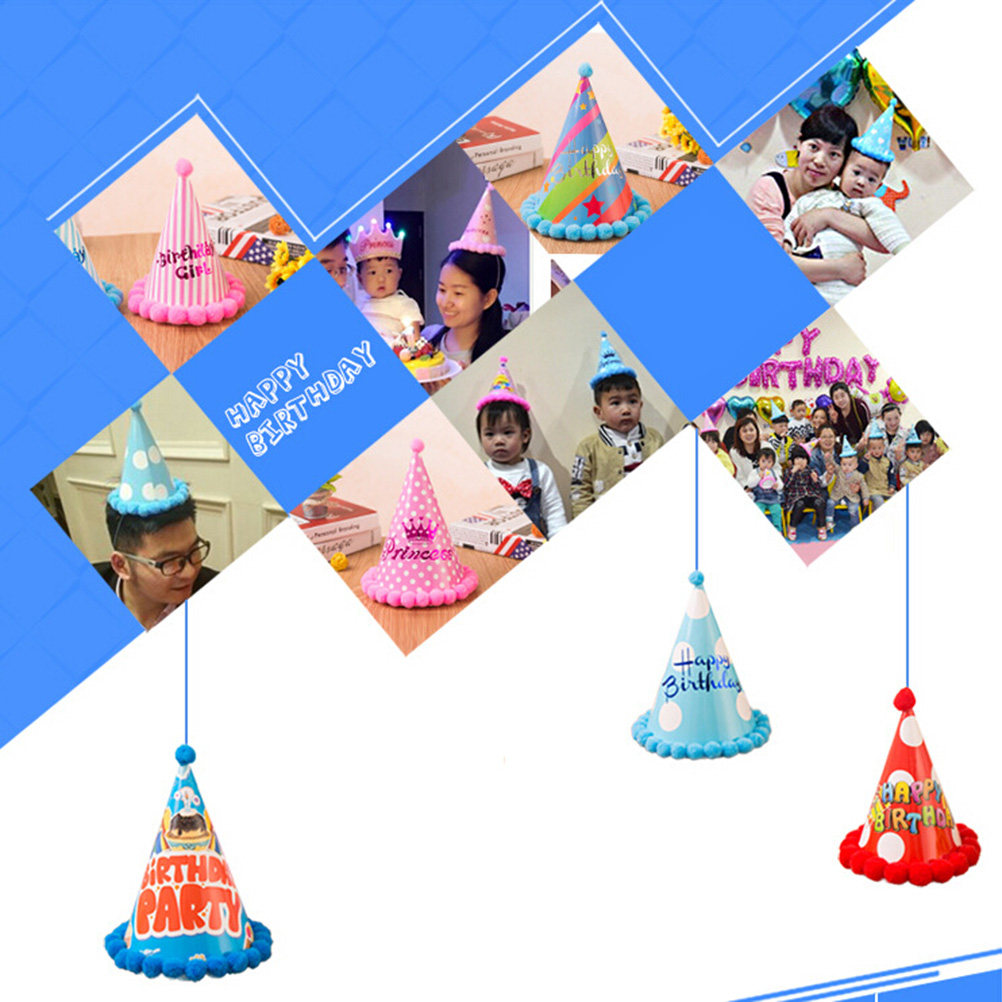 หมวกปาร์ตี้วันเกิดลายเค้ก 12 ช - Party Hat Cone บทวิจารณ์และราคา
