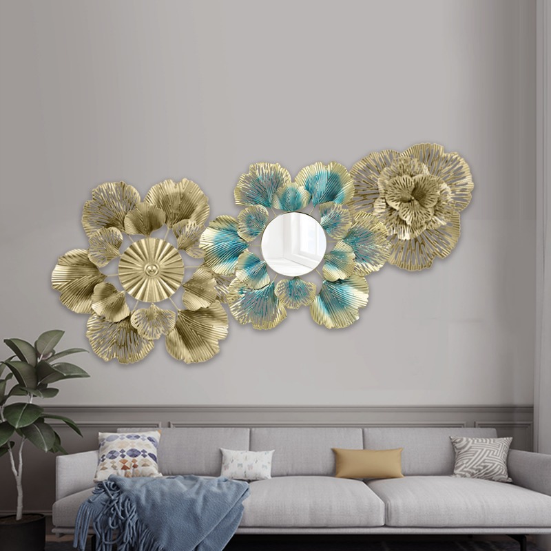 กระจกตกแต่งผนังสไตล์นอร์ดิกหรู - Flower Wall Panel บทวิจารณ์และราคา