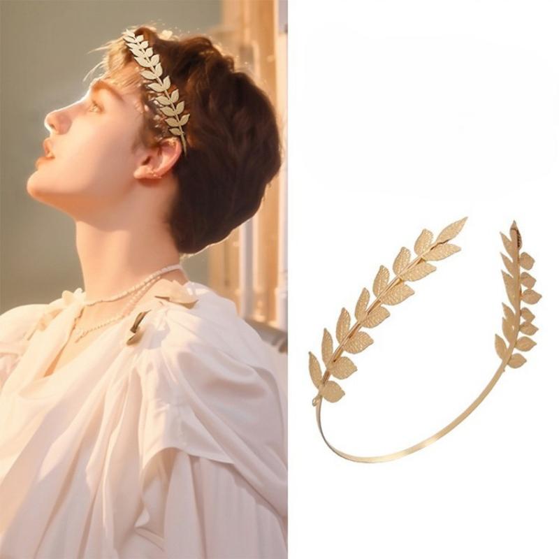【B】ที่คาดผมลายใบไม้สีทองสไตล์เ - Event Suppliers บทวิจารณ์และราคา